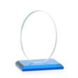 Austin Award (Vert) - Sky Blue | https://www.bestnamebadges.com