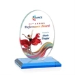Austin (Vert) VividPrint™ Award - Sky Blue | https://www.bestnamebadges.com