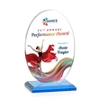 Austin (Vert) VividPrint™ Award - Sky Blue | https://www.bestnamebadges.com