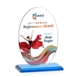 Austin (Vert) VividPrint™ Award - Sky Blue | https://www.bestnamebadges.com