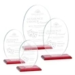 Austin Award (Vert) - Red | https://www.bestnamebadges.com