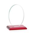 Austin Award (Vert) - Red | https://www.bestnamebadges.com
