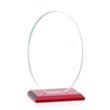 Austin Award (Vert) - Red | https://www.bestnamebadges.com