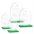 Austin Award (Vert) - Green | https://www.bestnamebadges.com