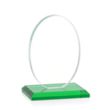 Austin Award (Vert) - Green | https://www.bestnamebadges.com
