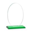 Austin Award (Vert) - Green | https://www.bestnamebadges.com