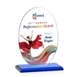 Austin (Vert) VividPrint™ Award - Blue | https://www.bestnamebadges.com