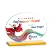 Austin (Horiz) VividPrint™ Award - Amber | https://www.bestnamebadges.com