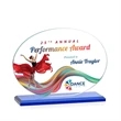 Austin (Horiz) VividPrint™ Award - Blue | https://www.bestnamebadges.com