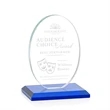 Austin Award (Vert) - Blue | https://www.bestnamebadges.com