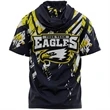 Youth 180 GSM Spandex Milk Silk Sublimation Hooded T-shirt | https://www.bestnamebadges.com