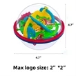 Three Dimensional Maze Ball | https://www.bestnamebadges.com