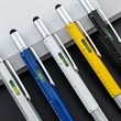 Aluminum 6 In 1 Multifunction Ballpoint Pen | https://www.bestnamebadges.com