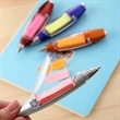 LED Sticky Note Ballpoint Pen With Lanyard | https://www.bestnamebadges.com