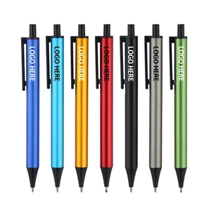 Ballpoint Pen With Aluminum Barrel