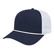 Value Rope Trucker Cap | https://www.bestnamebadges.com
