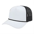 Value Rope Trucker Cap | https://www.bestnamebadges.com