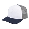 Classic 6 Panel Trucker Cap | https://www.bestnamebadges.com
