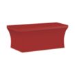 8' Stretch Table Cover Stock Color - Front Print Only | https://www.bestnamebadges.com