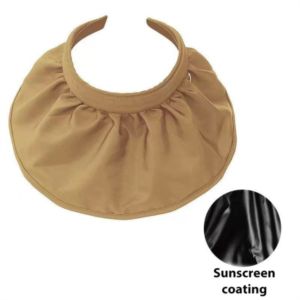 Shell Sunblock Empty Top Hat