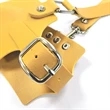 Leather Cup Sleeve With Handle | https://www.bestnamebadges.com