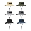 Polyester Bucket Hat with Mesh Sides | https://www.bestnamebadges.com
