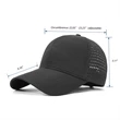 Full Back Perforation Nylon Baseball Cap | https://www.bestnamebadges.com
