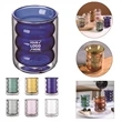 Stemless Double Wall Wave Glasses | https://www.bestnamebadges.com