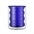 Stemless Double Wall Wave Glasses | https://www.bestnamebadges.com