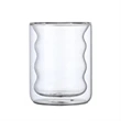 Stemless Double Wall Wave Glasses | https://www.bestnamebadges.com