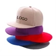 Adjustable Flat Brim Baseball Cap | https://www.bestnamebadges.com