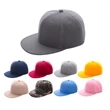 Adjustable Flat Brim Baseball Cap | https://www.bestnamebadges.com