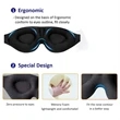 Sleep Eye Mask For Men Women | https://www.bestnamebadges.com