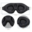 Sleep Eye Mask For Men Women | https://www.bestnamebadges.com