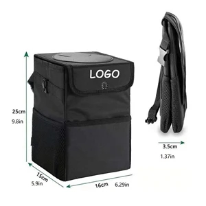 Car Trash Can With Lid