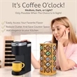 Bamboo Coffee Pod Organizer Compatible With K-Cups | https://www.bestnamebadges.com