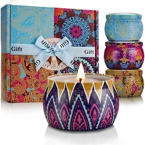 4 Pack Gift Set Scented Candles