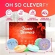 Variety Pack Of 6 Shower Bombs With Essential Oils | https://www.bestnamebadges.com