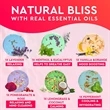 Variety Pack Of 6 Shower Bombs With Essential Oils | https://www.bestnamebadges.com