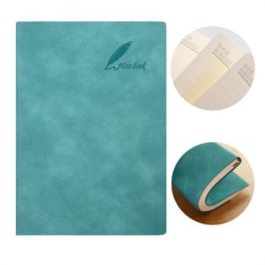 Solid Color Classic PU Leather Soft Cover Notebook