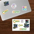 Full Color Removeable Kiss-Cut Sticker Sheet | https://www.bestnamebadges.com