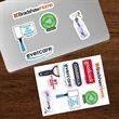 Full Color Removeable Kiss-Cut Sticker Sheet | https://www.bestnamebadges.com