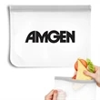 Large Reusable PEVA Lunch Pouch | https://www.bestnamebadges.com