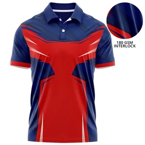 Unisex 180 GSM Poly Interlock Short Sleeve Polo Shirts | https://www.bestnamebadges.com