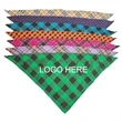 Custom Printed Polyester Pet Triangle Bandanna | https://www.bestnamebadges.com