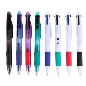 Custom 4-Color Retractable Ballpoint Pen