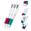 Custom 4-Color Retractable Ballpoint Pen | https://www.bestnamebadges.com