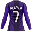 Women's 180 GSM Poly Interlock Long Sleeve T-Shirt | https://www.bestnamebadges.com