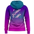 Women's 250 GSM Full Color Hoodie With Kangaroo Pockets | https://www.bestnamebadges.com