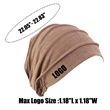 Ruffle Sleep Cap | https://www.bestnamebadges.com